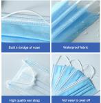 Anti Virus YY 0469-2011 148mm Kids Disposable Face Mask