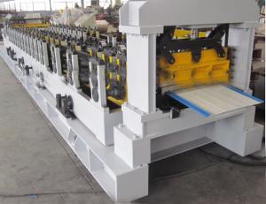 Wholesale Roofing 1.2mm Standing Seam Roll Former Machine For Nail Strip Snap Lock Panel from china suppliers