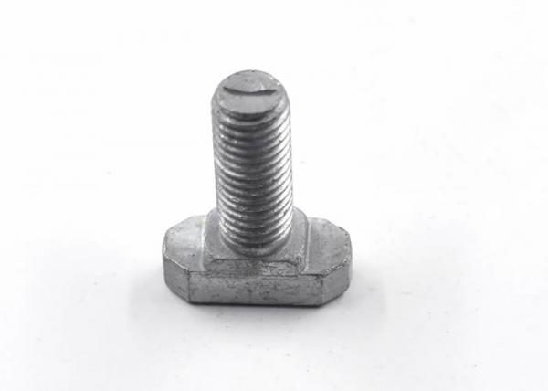 Quality Grade 8.8 Hammer Head Bolt Hot Dip Galvanized With Square Neck For Mounting Rail for sale