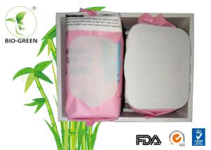 Wholesale Customized Color Hypoallergenic Baby Wipes , Square Biodegradable Diaper Wipes from china suppliers