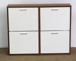 Modern design shoe rack of home livingroom furniture Melamine cover frivolous