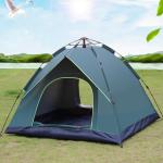 200x200x145cm Automatic Outdoor Waterproof Tents 1500-2000 Mm 190 Silver Cloth