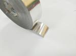 25M Length Silver Heat Resistant Aluminium Foil Tape 0.1mm Thickness
