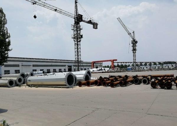 66KV - 1000KV Electric Transmission Tower , Single Circuit Transmission Tower