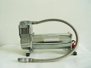 Wholesale 200PSI Single Chrome Car Air Compressor 12v , Air Ride Suspension For Trucks from china suppliers