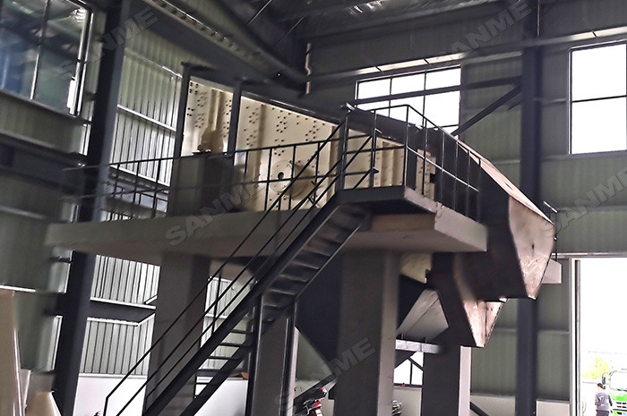 120t/H Jaw Crusher Machine 75kw Wet Sand Making Machine