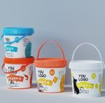 Transparent Bucket 300ml-5L for Peanut Butter Shea Butter Food Sauces Packaging
