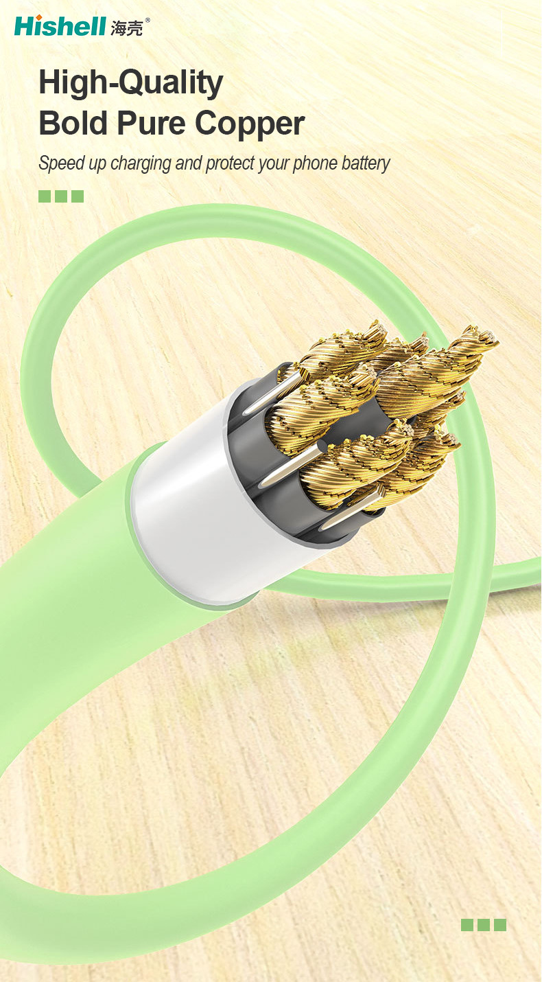 Multiscene Stainproof Mobile Phone Data Cable , Length 1.2M Charging Cords For Phones