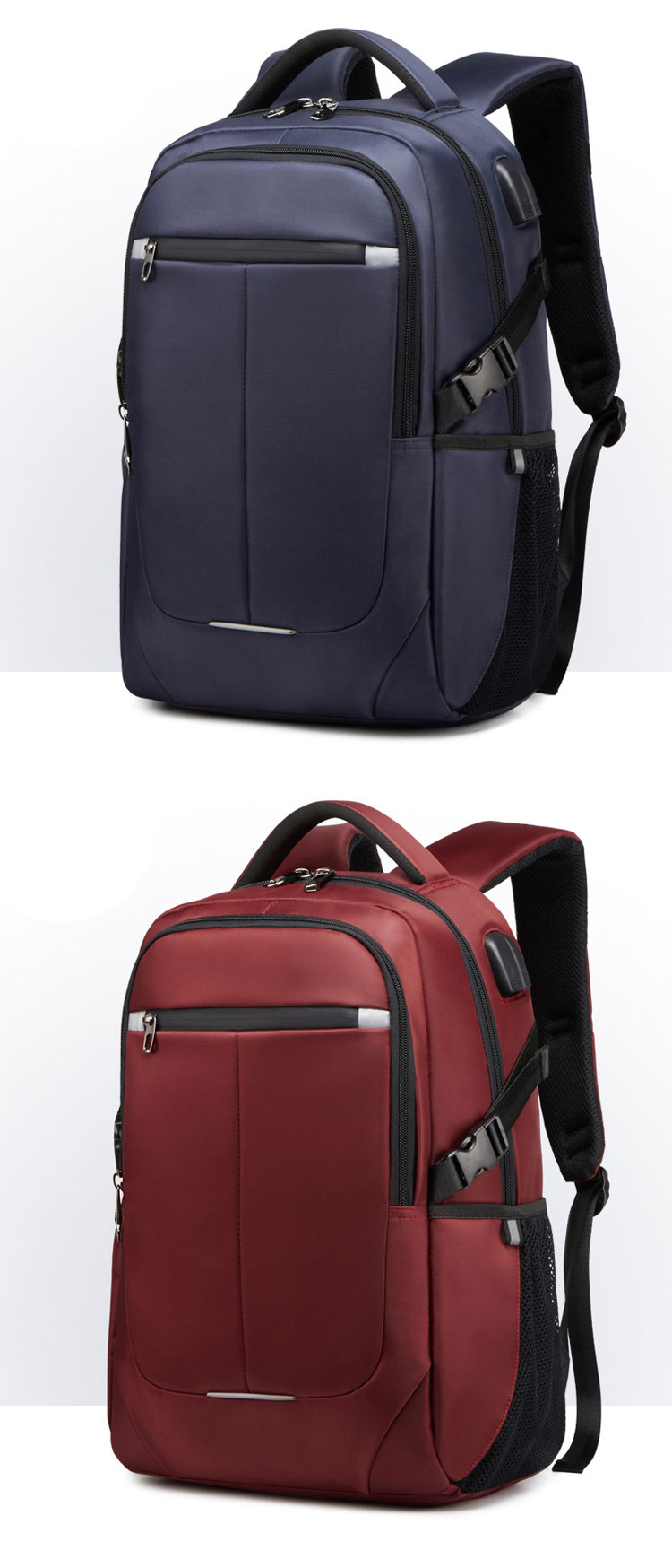 OEM Oxford Casual Business Travel Backpack Bag Fashion Waterproof Large Laptop Bags