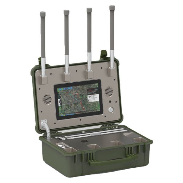 IP54 Portable Drone Detection System With Omni Antenna Systematic Smart Cooling 1-10KM