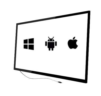 Quality 86" Infrared Overlay Multi Touch Ir Frame For Advertising Kiosk Or TV Screen for sale
