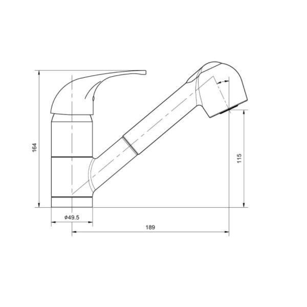 Chrome Plated Basin Faucet Mixer Taps