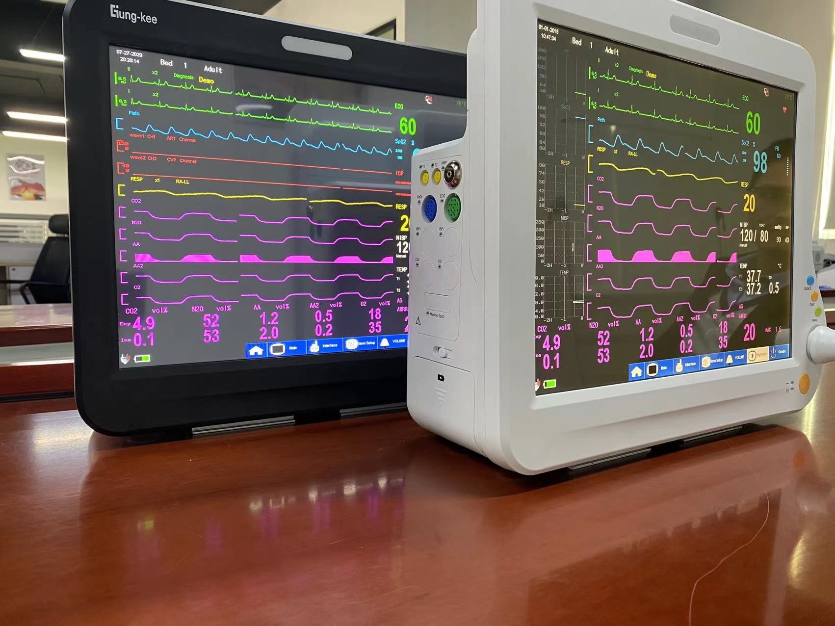 Vital Sign Modular Patient Monitor Portable Multi Parameter Patient Monitor