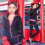 CPG Global Women 2017 Spring Summer Quick Dry 2 Pieces Set Sports Jacket with