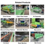 220V 440V Waste Recycling Machine Municipal Solid Waste Segregation Machine