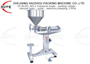Wholesale 50-500ml Semi Automatic Filler , High Viscosity Filling Machine 1 Years Warranty from china suppliers