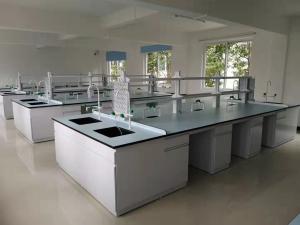 Wholesale Best Price Alkali Resistant Standard Size Chemistry Lab Furnitures Lab Work Benches With Shelves from china suppliers