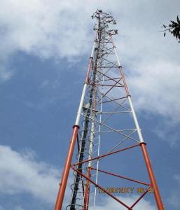 Wholesale Three Legged Tubular Communication 10m Lattice Steel Towers from china suppliers