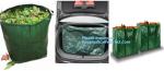 Outdoor Large Capacity Garden Gallon Waterproof Green Lawn PE Woven Waste Bags,