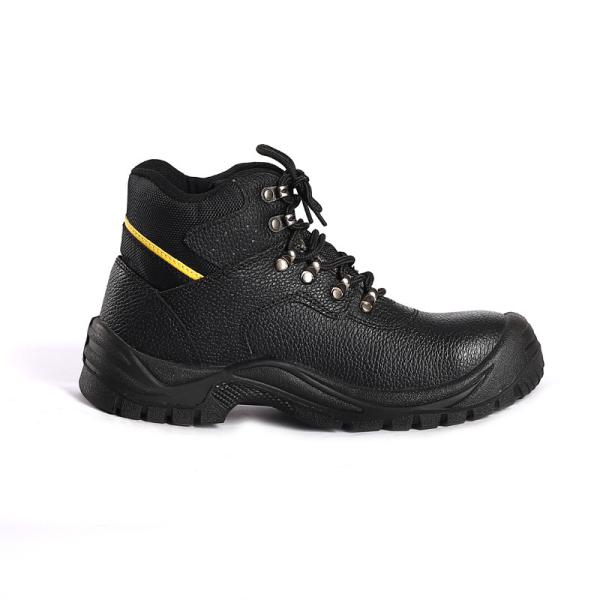 Shengjie/OEM Hard Safety Genuine Work Boots Leather Steel Toe Steel Plate Man'S Black Shoes