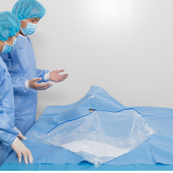 Disposable Urology Drape Fluid Collection Pouch Medical Consumables