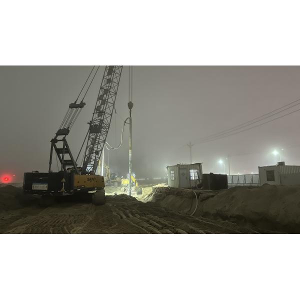 BJVH-350-105 linde 135 hydraulic pump Vibroflotation Device excavator equipped sharing hydraulic power system