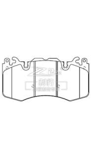 Wholesale Land Rover Range Rover 5.0T Land Rover Brake Pad Set D1426 , LR016684 from china suppliers