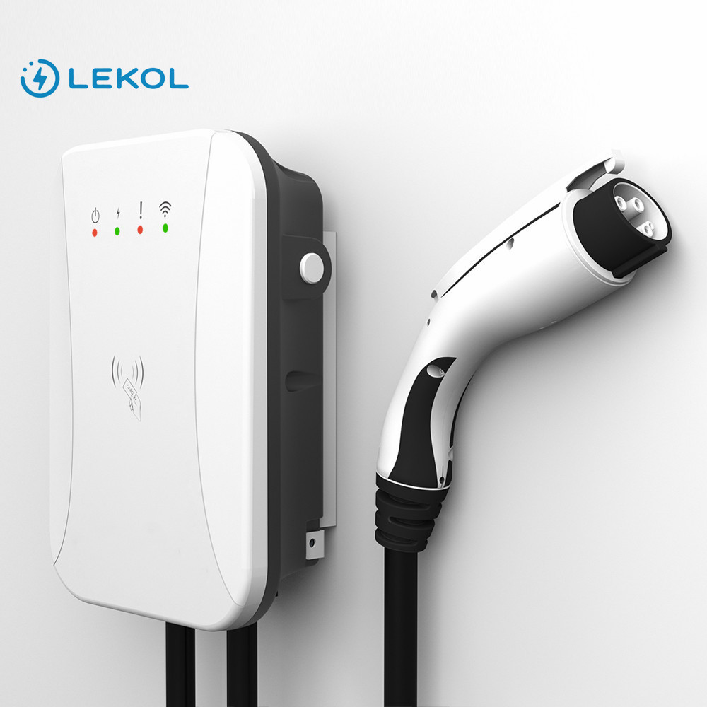 CE Approved Wall Box EV Charger Level 2 Electric Car Charging Stations