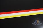 Fashional Design Custom Award Ribbons , Medal Neck Red/White/Yellow Ribbons