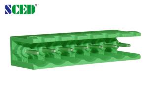 Wholesale 18A Power Distribution Terminal Block 300V Pitch 5.08mm Male Parts PA66 from china suppliers