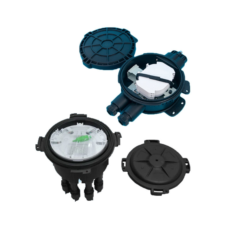 Lock Panel Pressure Seal Fiber Optic Splice Closure for 6-48 Core Cable Diameter 8-20MM