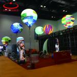 New Product Sky Giant Big Ball Advertising LED Lighting PVC Balloon Inflatable