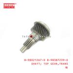 8-98021267-0 8-98387239-0 Transmission Top Gear Shaft 8980212670 8983872390