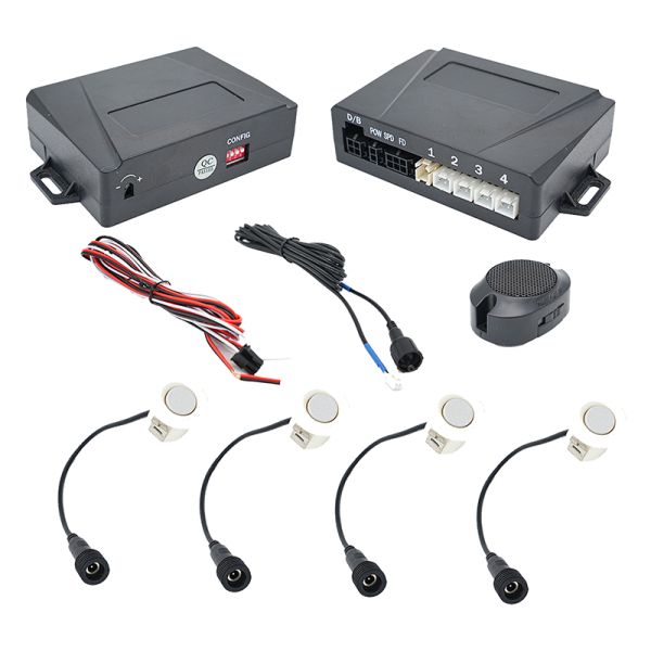 12V DC Ultrasonic Car Reverse Parking Sensor System Front Rear for Subaru Suzuki Tesla
