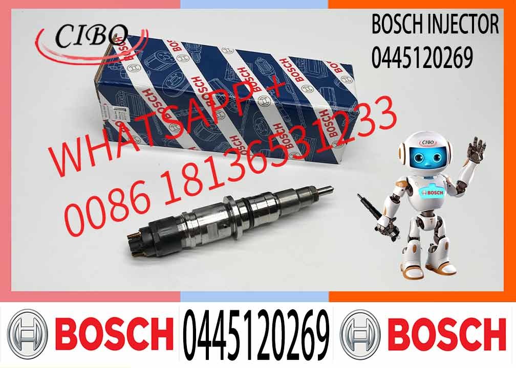 High Quality Diesel Fuel Injector Common Rail Injector Assembly 0445120269