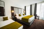 Egypt luxury hotel bedroom furniture of Upholstered headboard bed with writing