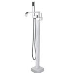 Customized Clawfoot Freestanding Bathtub Accessories Brass Chrome Faucet 6 Inch