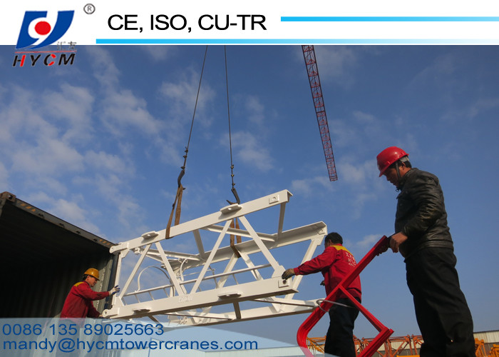 6ton Max. Load 25m Jib QTD Tower Crane Manufacturer Luffing Crane Supplier