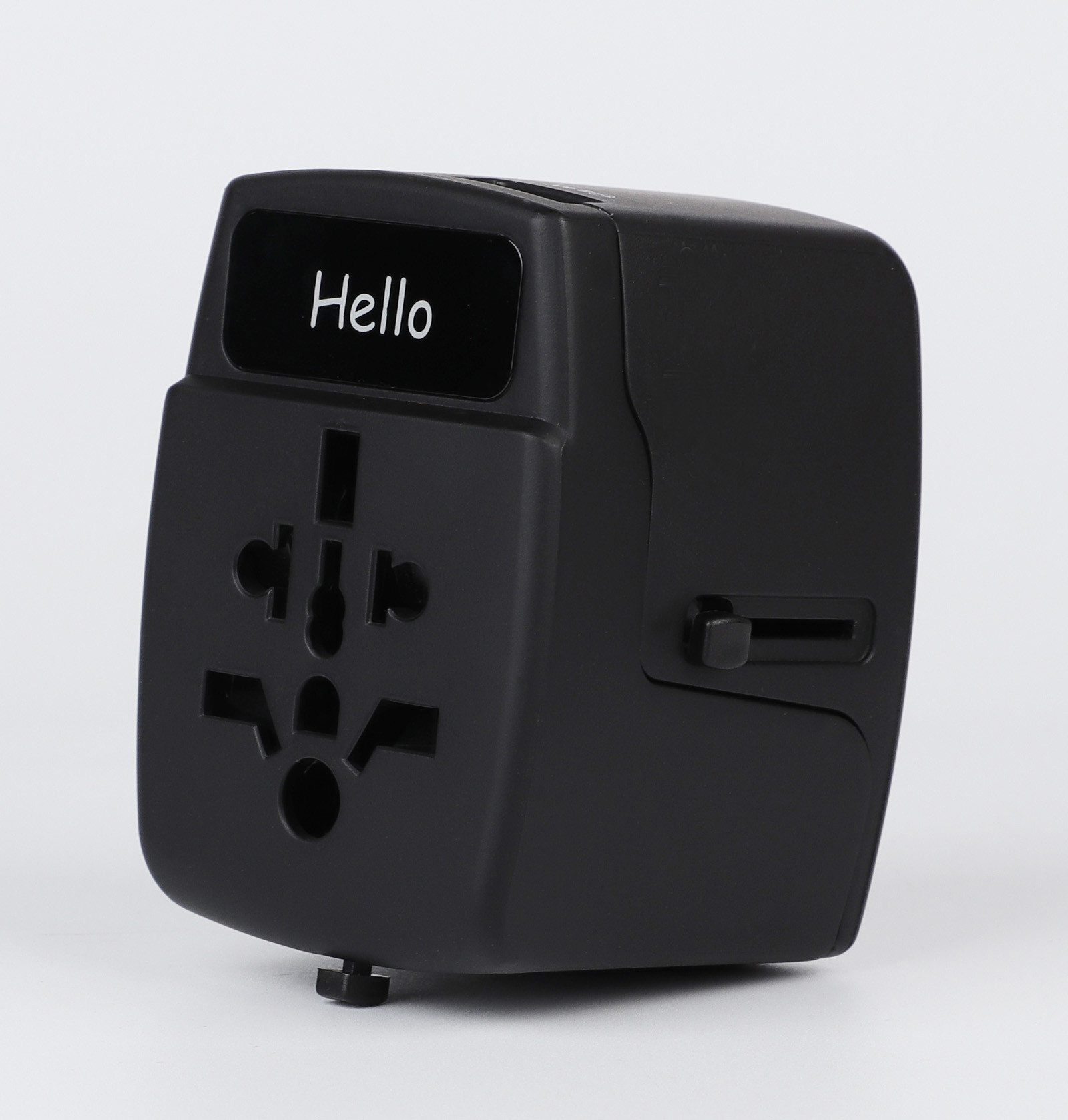 100-240 Vac Voltage Universal Travel Adapter With Usb Port
