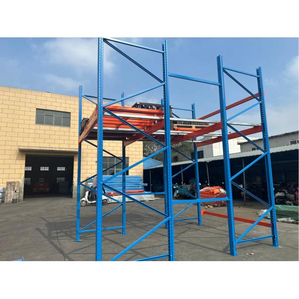 Heavy Duty Rack for Warehouse Push Back Pallet Racking Steel Warehouse Storage