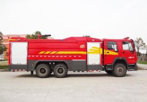Wholesale Heavy Duty Large Volume 6x4 Drive Water Tender Fire Truck With 80l/S Fire Turret from china suppliers