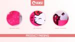 Hello Kitty Rose Red Branded Custom Paper Shopping Bags C1S 9CM