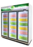 Low E Glass N Door Commercial Cold Drink Fridge Air Cooling