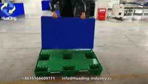 Wholesale vehicle packaging solid pallet box For Auto Parts Storage automotive parts packaging plastic pallet box from china suppliers