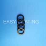 Electrode holder ring replacement for electrostatic powder coating spray guns