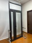 Sound Protection PVC Hinged Door Weather Proof Home Pvc Hinged Garage Doors