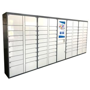 Wholesale 60Hz Steel Smart Parcel Delivery Locker Staff Office Small Self Pick Up Logistic 15.6 Inch from china suppliers