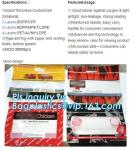 zipper bags for take away food package, Microwave safe deep frozen plastic