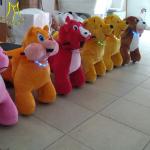 Hansel shopping mall electric animal panda ride walking amusement animal bike