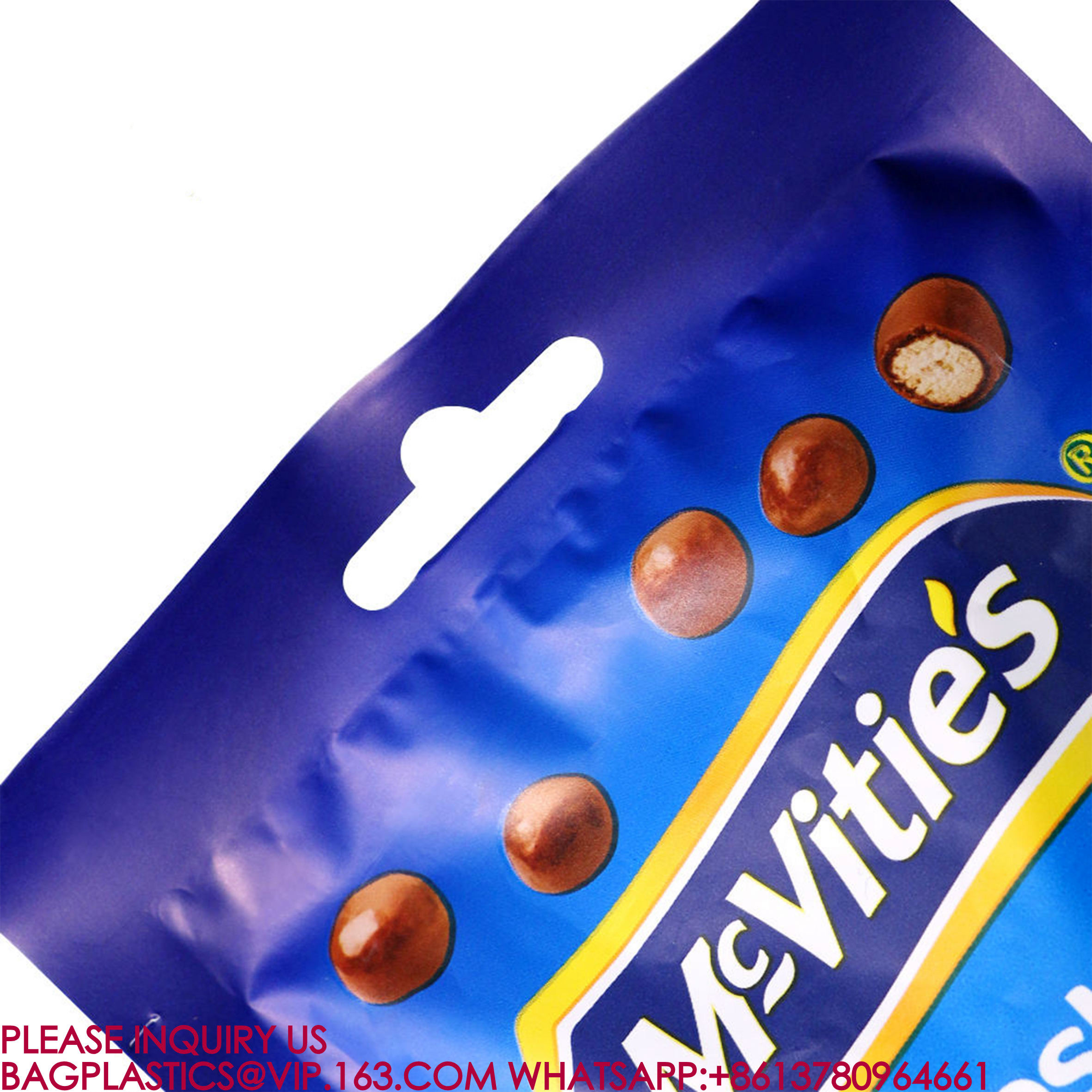 Stand-Up Pouch Nuts Tea Dried Fruit Sealed Packaging Bag Plastic Packaging Zipper Bags